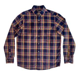 Solaris Men’s Plaid Long Sleeve Button Down